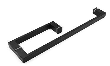 Ручка полотенцесушитель 25*10*200*450, черная t625 Bl купить в Воронеже