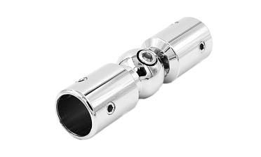 Соединитель труба-труба, шарнирный, цинк-хром полированный t915 PZn купить в Воронеже