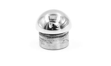 Заглушка для трубы Ø16 мм литая сферическая полированная (AISI 304) k264 купить в Воронеже