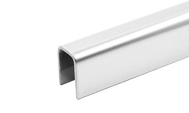 Профиль П-образный, L=2500 мм, t=1 мм, для стекла 8 мм, полир. (AISI 304) t115 PSS купить в Воронеже