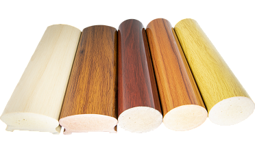 Комплект образцов ПВХ поручня фигурный + текстурный (5 видов) Фk889  купить в Воронеже