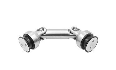 Крепление стекло-стекло, штанга 60 мм, под зенковку tt202-60 SSS купить в Воронеже