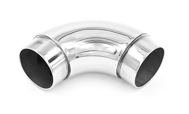 Отвод поручня под Ø42.4х1.5 мм, 90°, литой, полированный, с вставками (AISI 201) k383-3 купить в Воронеже