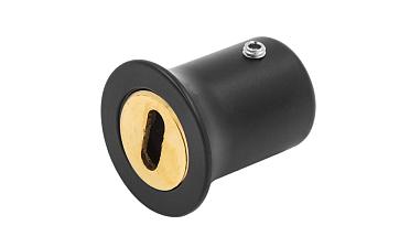  Соединитель стена-труба 19 мм, цинк, черный t907 BZn  купить в Воронеже