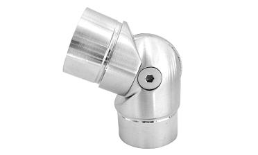 Поворот литой, внутренний, шарнирный, под Ø50.8х1.5 мм, шлифованный, AISI 304 Фk011-6 купить в Воронеже