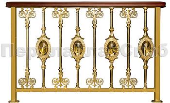 Латунные лестничные перила серии – Нимфалида XL05 в Воронеже. Готовые проекты ПерилаГлавСнаб