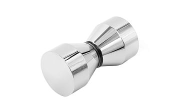 Дверная ручка «кноб» для душа, алюминий-хром, полированная t693 ALPC купить в Воронеже