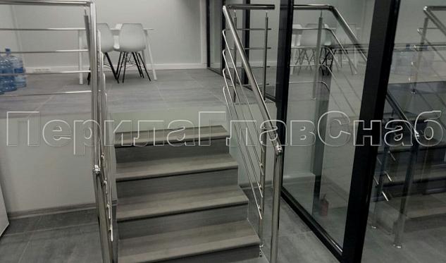 Перила с четырьмя ригелями  в Воронеже. Готовые проекты ПерилаГлавСнаб