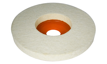 K427-3 войлок белый Ø125х10 мм очищенный, для тонкой полировки 11 000 rpm, Premium k427-3  купить в Воронеже K427-3 войлок белый Ø125х10 мм очищенный, для тонкой полировки 11 000 rpm, Premium k427-3  купить в Воронеже