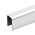 Профиль П-образный, L=2500 мм, t=1 мм, для стекла 8 мм, шлиф. (AISI 304)  t115 SSS купить в Воронеже