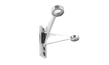 Крепление рутеля к стене, двойное 250мм, фланец с тремя отверстиями, AISI 304 k612-3 купить в Воронеже