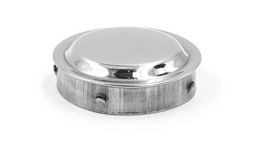 Заглушка фигурная забивная на трубу Ø50.8 мм (AISI 304) k037 купить в Воронеже