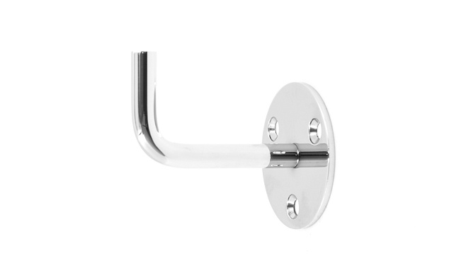 Кронштейн для перил к стене без ложемента, Ø60х3 мм k009-4 Кронштейн для перил к стене без ложемента, Ø60х3 мм k009-4