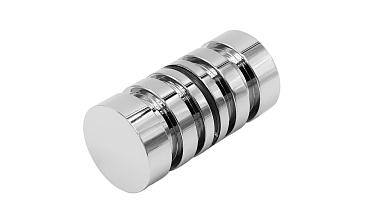 Дверная ручка «кноб» для душа, алюминий-хром, полированная t694 ALPC купить в Воронеже