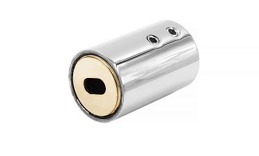 Коннектор стена-труба для трубы 19 мм, без юбки, шлифованный t907-2 SSS купить в Воронеже