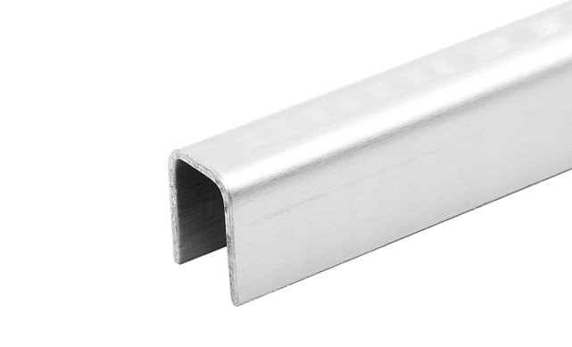 Профиль П-образный t=1,5 мм под стекло 20 мм, полированный, длина 2000 мм, AISI 304 Ф-1149 Профиль П-образный t=1,5 мм под стекло 20 мм, полированный, длина 2000 мм, AISI 304 Ф-1149