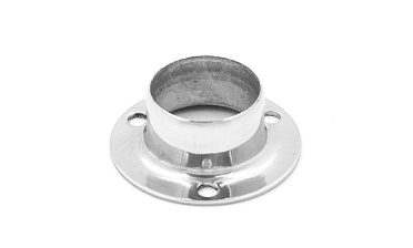 Фланец для трубы Ø25.4 мм, штампованный, полированный (AISI 304) k531 купить в Воронеже Фланец для трубы Ø25.4 мм, штампованный, полированный (AISI 304) k531 купить в Воронеже