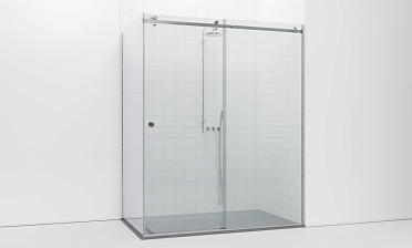 Комплект фурнитуры для раздвижной душевой перегородки, угловой, на профиле t552-1 купить в Воронеже