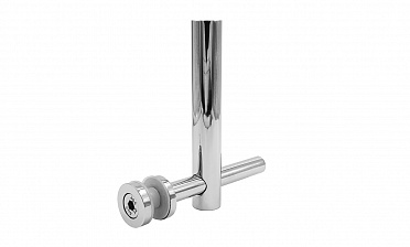 Спайдерный стеклодержатель для стекла 10 мм (5+5 мм), регулируемый, полированный (AISI 304) k213 купить в Воронеже