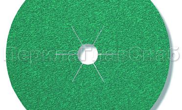 Шлифовальный круг "зелень" на фибре Р-40 Клиншпор Ф-0389  купить в Воронеже