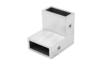 Соединитель труба-труба 90°, для трека 30х10 мм, 90°, AISI 304, шлифованный t460 SSS купить в Воронеже