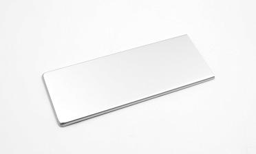 Торцевая заглушка 49х118 мм на зажимной алюминиевый профиль k601-12  купить в Воронеже