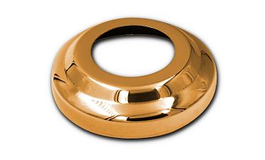 Низ стойки Ø38.1 мм, S=0.8 мм, внешний Ø78х12 мм, золото Фk007-88 купить в Воронеже