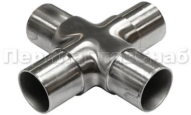 Соединение поручня Ø38.1 мм, крестовина (AISI 304) k360 купить в Воронеже
