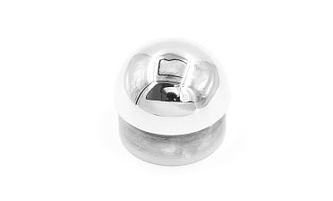 Заглушка литая сферическая на трубу Ø42.4х1.5 мм (AISI 304) полированная k272  купить в Воронеже