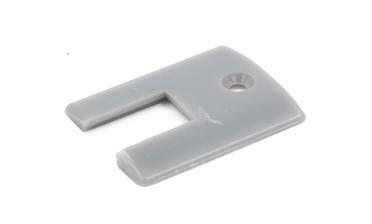 Торцевая заглушка для зажимного профиля с крепежом, пластик, т40 t40-11-30 купить в Воронеже