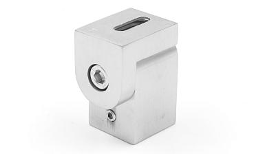 Держатель труба-стена, регулируемый, Ø19 мм, нерж., шлифованный t908 SSS купить в Воронеже