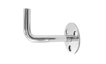 Пристенок без ложемента, вынос 70х45, Ø48х3мм, сварной, полированный, (AISI 304) k009-999 купить в Воронеже