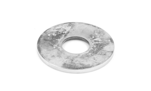 Розетта для трубы Ø38.1 мм, Ø48.5х3, с отверстием Ø17.6 мм (AISI 201) k050 2