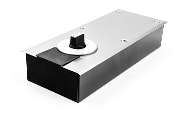 Доводчик для стеклянной двери напольный, шлифованный EN2 500 тыс.циклов  115 гр (дверь 700-900 мм , до 80 кг) t186-2 SSS купить в Воронеже