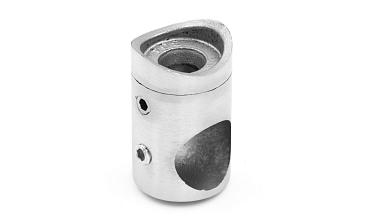 Ригеледержатель на стойку Ø38.1х16.8 мм, шлифованный, литой (AISI 304) k018-3 купить в Воронеже