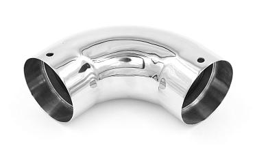 Поворот 90 град для круглого пластикового поручня (AISI 304) k259-2 купить в Воронеже