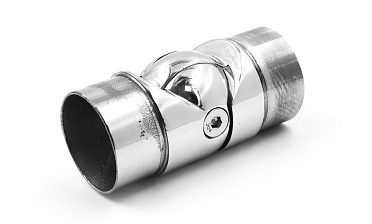 Поворот литой, регулируемый, шаровый, под Ø50.8х1.5 мм, полированный, (AISI 316) k011-2 купить в Воронеже