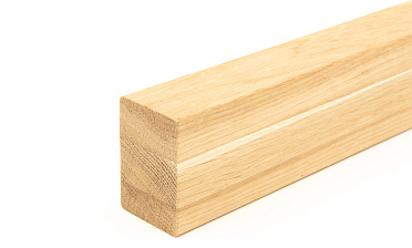 Дубовый поручень 60х40 некрашеный БЕЗ ПАЗА, Премиум Ф-1196 купить в Воронеже Дубовый поручень 60х40 некрашеный БЕЗ ПАЗА, Премиум Ф-1196 купить в Воронеже