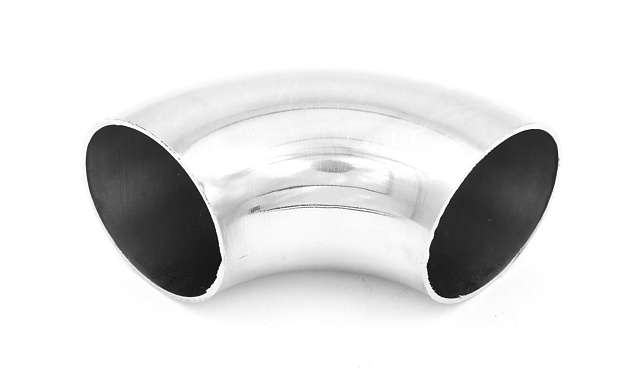 Отвод поручня под сварку Ø48.3х120х1.5 мм, 90°, полированный 600 Grit (AISI 304) k237-120 Отвод поручня под сварку Ø48.3х120х1.5 мм, 90°, полированный 600 Grit (AISI 304) k237-120