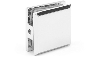 Коннектор для душевой стена-стекло 45х45, латунь-хром t730-2 PC купить в Воронеже