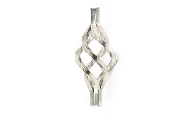 Декоративная вставка (корзинка) для стойки Ø25 мм, k388 купить в Воронеже