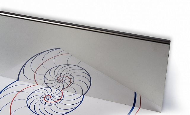 Накладка на профиль 601 (тыльная/лицевая), AISI 304 полированная k601-10  Накладка на профиль 601 (тыльная/лицевая), AISI 304 полированная k601-10