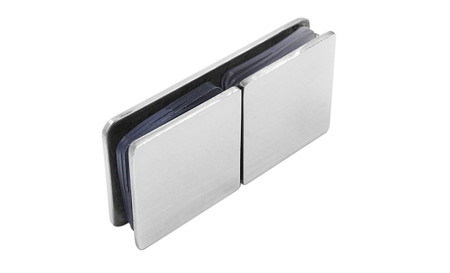 Коннектор для душевой кабины стекло-стекло 180° 45х45 мм латунь-хром, полированный 64 t724 PC Коннектор для душевой кабины стекло-стекло 180° 45х45 мм латунь-хром, полированный 64 t724 PC