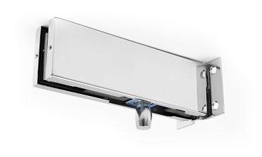 Фитинг на фрамугу с осью и монтажной пластиной, полированный t130 PSS купить в Воронеже