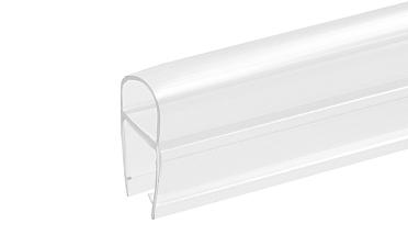 Уплотнитель для стекла 8мм, прозрачный, дверь-стекло 2,2 м. t212-2 купить в Воронеже