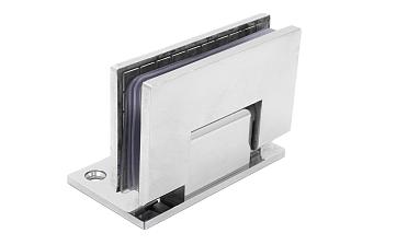 Петля для душевой кабины стена-стекло 90° 90х55 мм полированная t305-2 PSS купить в Воронеже