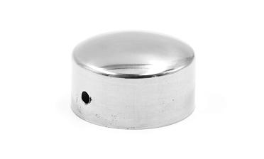 Заглушка под пластиковый (деревянный) поручень Ø49х0.4 мм полированная (AISI 304) k083 купить в Воронеже