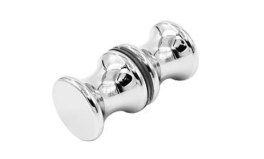 Ручка-кноб для душа, алюминий-хром, полированная t691 ALPC купить в Воронеже