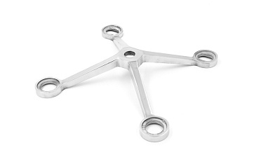 Спайдер-200 мм X-образный 4х26х38, 1х18х36/40 мм, нагрузки: 1кН, 2кН (AISI 304) k288-X купить в Воронеже