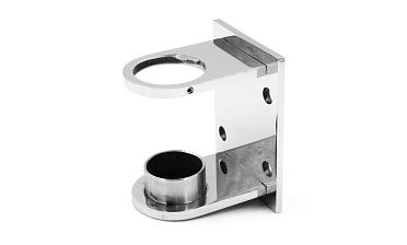 Боковой крепеж С-пластина стакан для Ø38.1 мм, (AISI 201) k339-3 купить в Воронеже